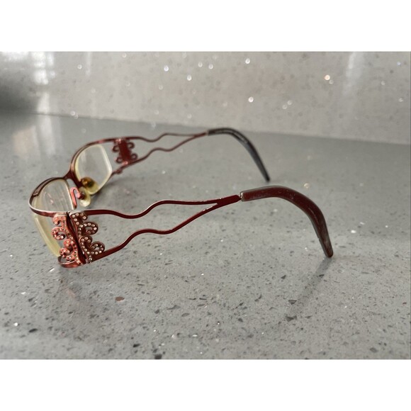 Takumi Patented Technology Eyeglasses Frames ONLY T9692 50/16 130 30 red - Picture 4 of 15